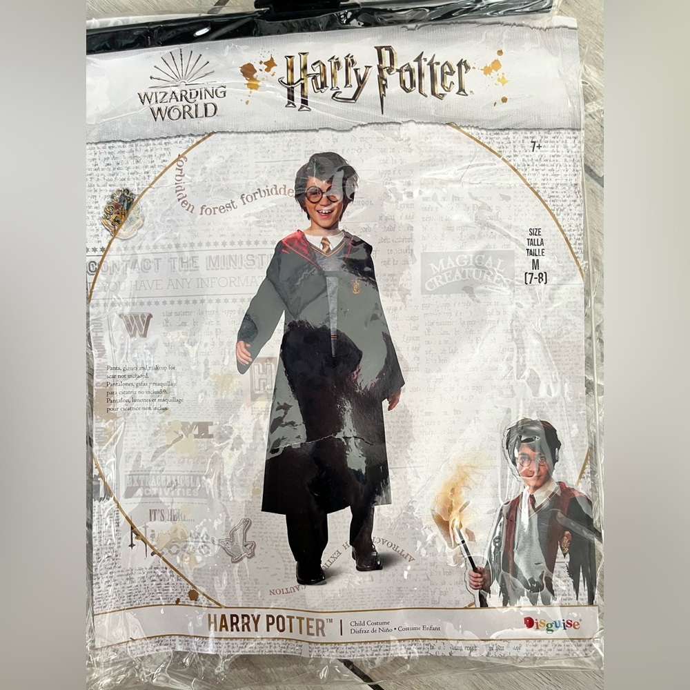 Harry Potter Child Halloween Costume size 7-8